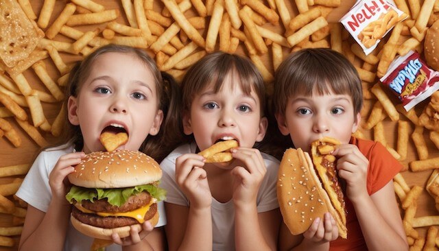 kids eating junk food 2 1