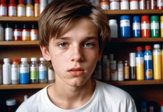 pikaso texttoimage adolescence on dangerous medication 8 1