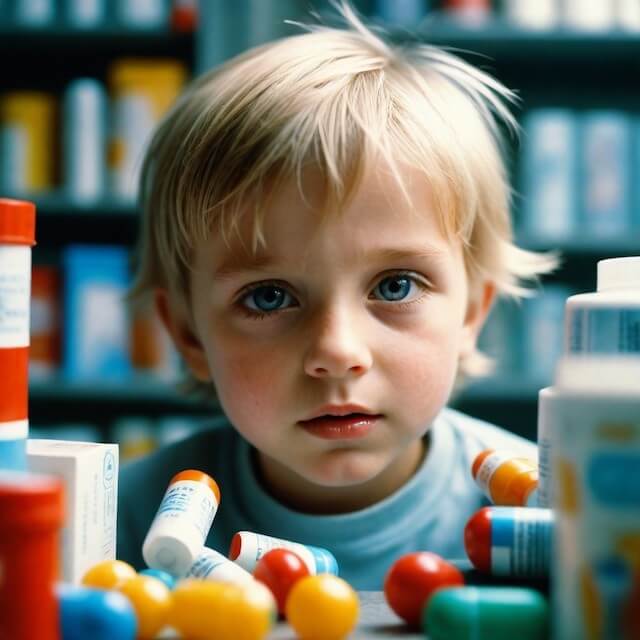 pikaso texttoimage the danger of Medication For Kids 1